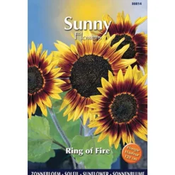 Sunny flowers zaden zonnebloem ring of fire