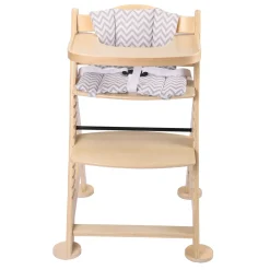 Sunny Fynn Kinderstoel Van Hout - Vanaf Ca. 9 Maanden - Beige - 55,5 X 55 X 80 Cm