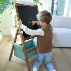 Sunny Lara Activiteiten Ezel Voor Kinderen Van Hout - Bruin - 52 X 40 X 102 Cm