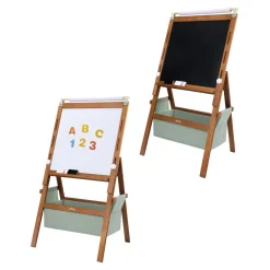 Sunny Lara Activiteiten Ezel Voor Kinderen Van Hout - Bruin - 52 X 40 X 102 Cm