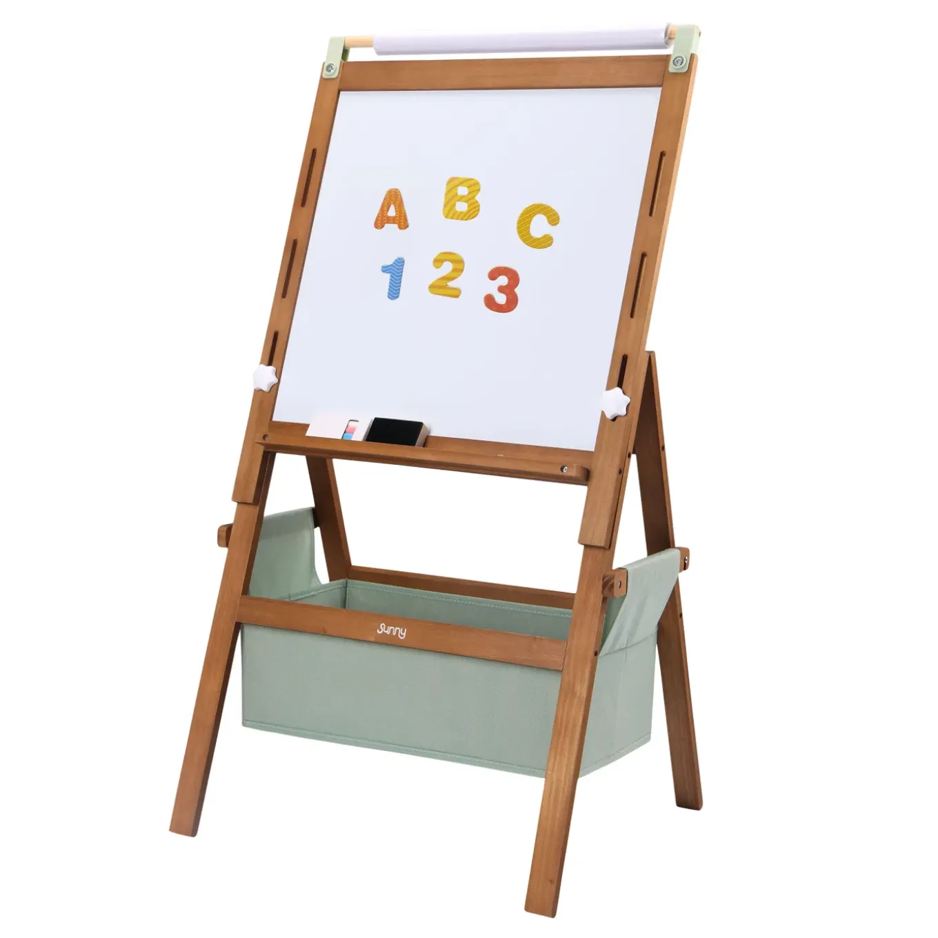 Sunny Lara Activiteiten Ezel Voor Kinderen Van Hout - Bruin - 52 X 40 X 102 Cm