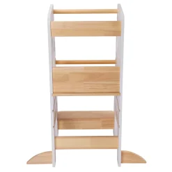 Sunny Liv Leertoren - Platform Met 3 Treden - Beige/wit - 44 X 40 X 90 Cm