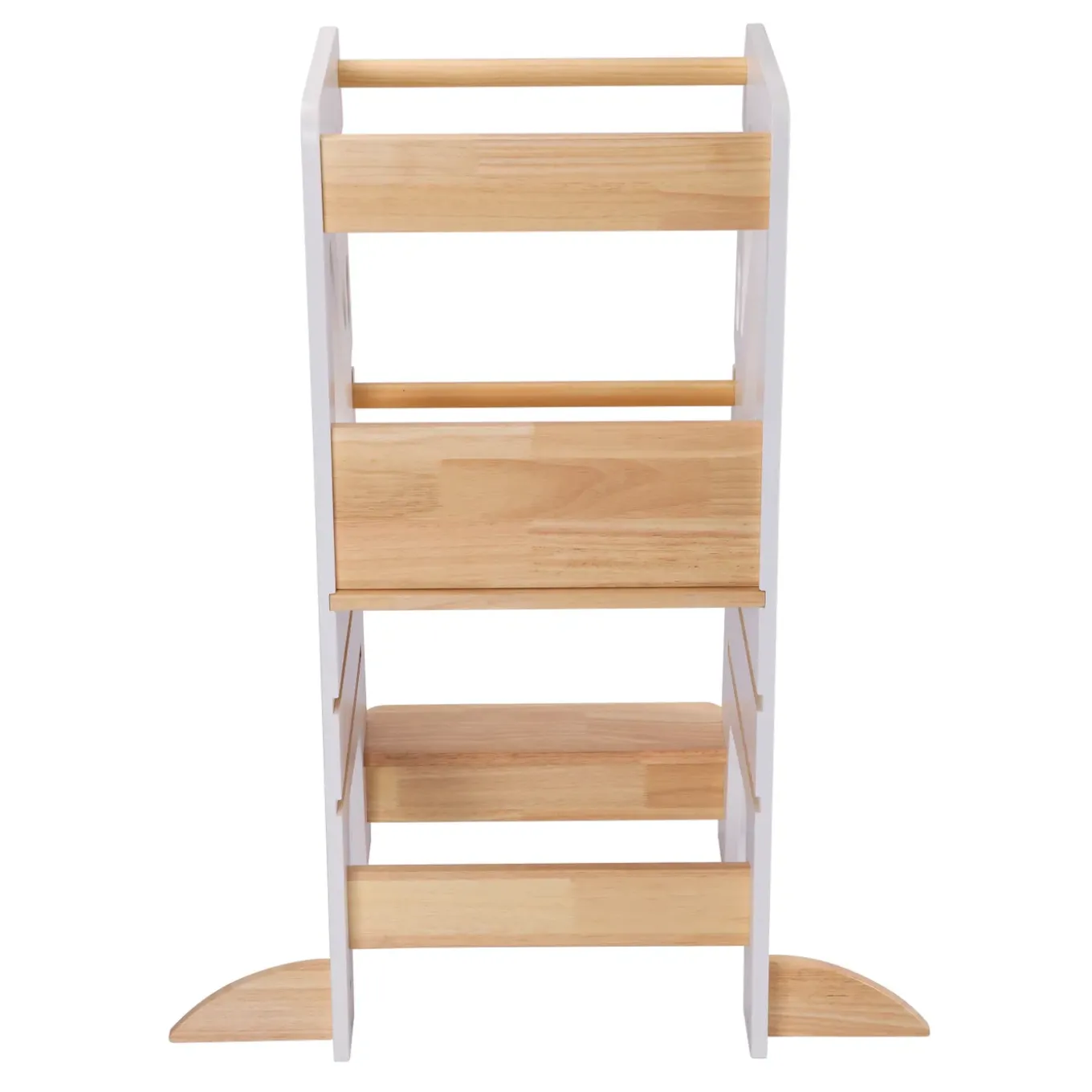 Sunny Liv Leertoren - Platform Met 3 Treden - Beige/wit - 44 X 40 X 90 Cm