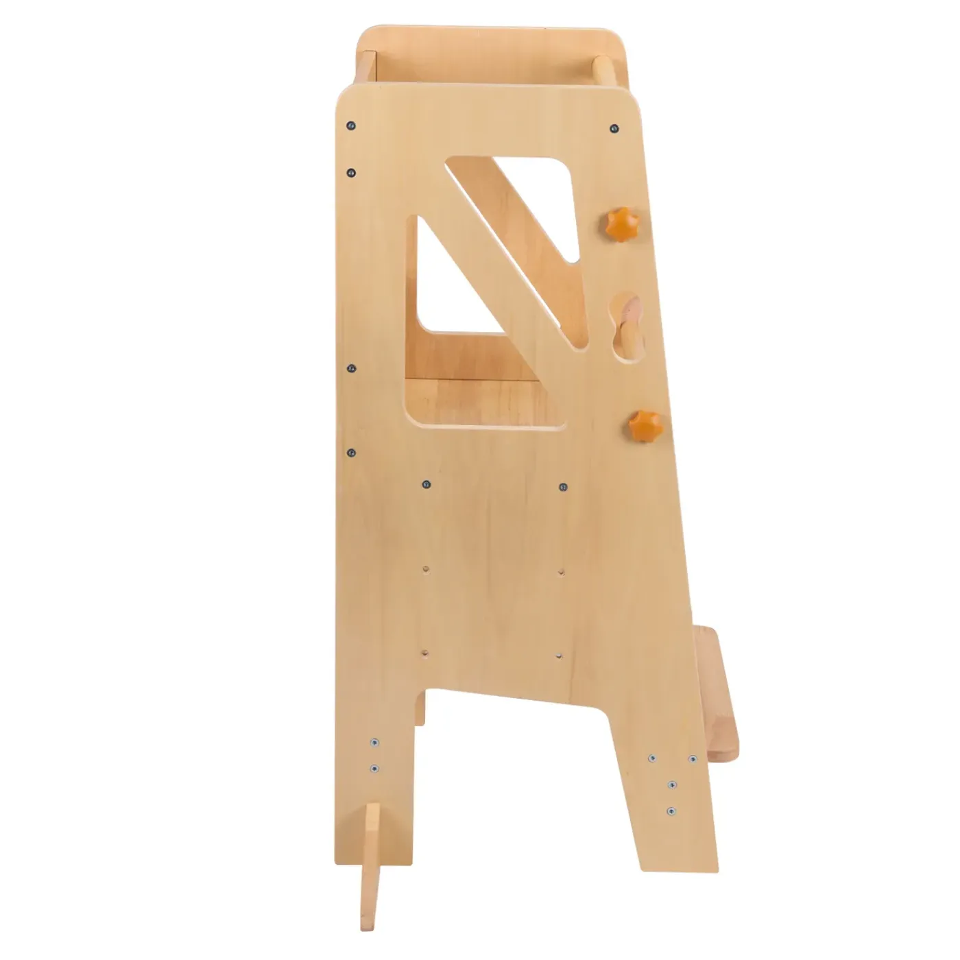 Sunny Liv Leertoren - Platform Met 3 Treden - Natuurlijke Kleuren - 44 X 40 X 90 Cm