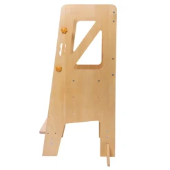 Sunny Liv Leertoren - Platform Met 3 Treden - Natuurlijke Kleuren - 44 X 40 X 90 Cm