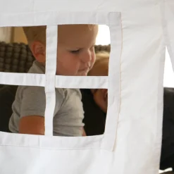 Sunny Nova Tafeltent Voor Kinderen - Speeltent Van Katoen - Crème