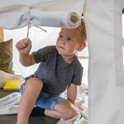 Sunny Nova Tafeltent Voor Kinderen - Speeltent Van Katoen - Crème