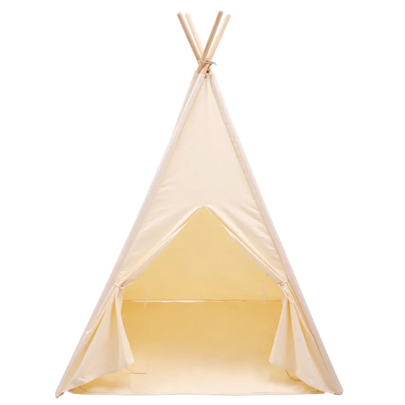 Sunny Vera Tipi Tent Voor Kinderen - Speeltent Met Ramen - Crème