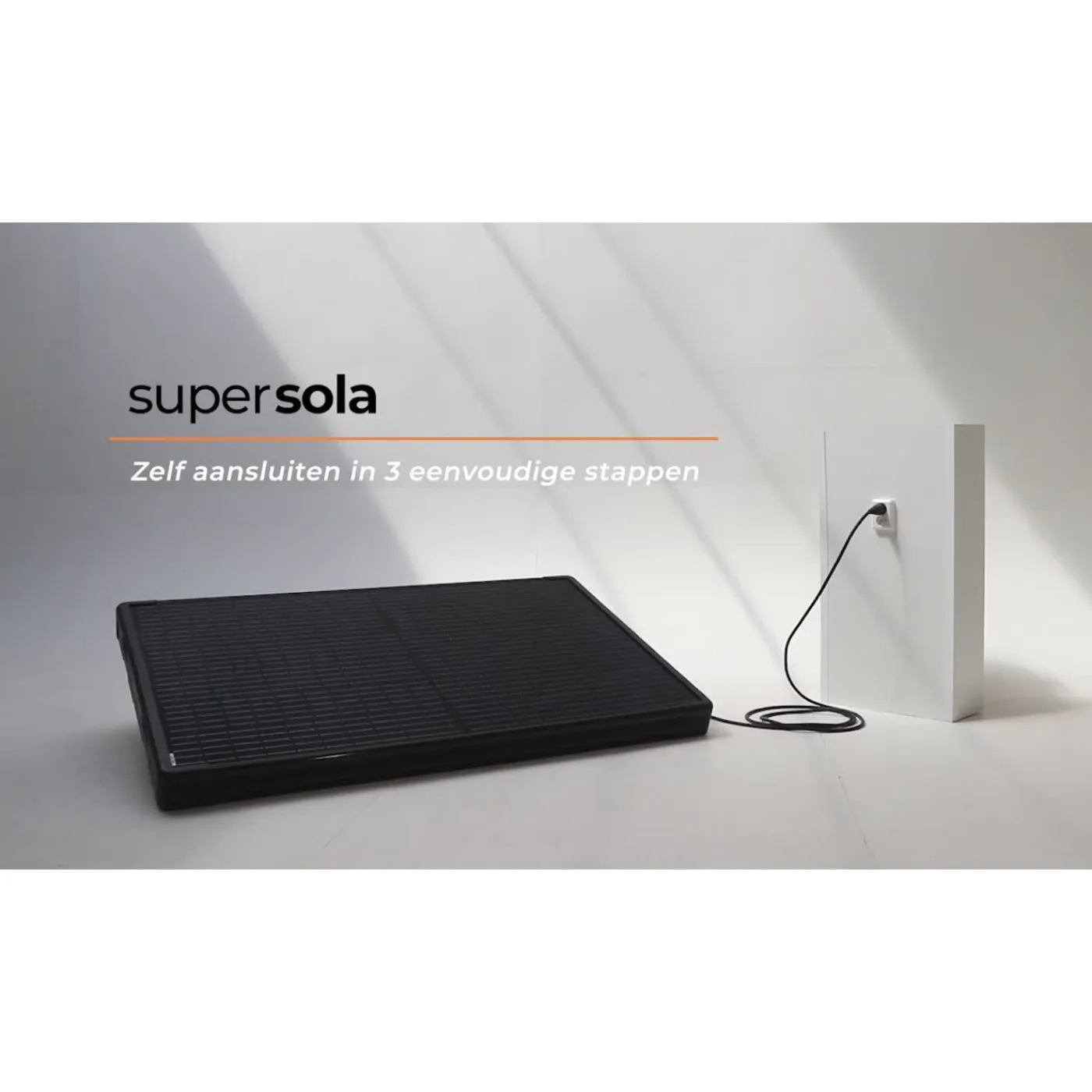 Supersola zonnepaneel 370 W plug & play