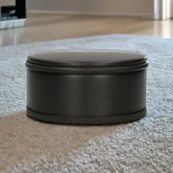 Svenska Living Deurstopper Voor Binnendeuren - Zwart - Rond - 1,2 Kg