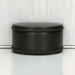 Svenska Living Deurstopper Voor Binnendeuren - Zwart - Rond - 1,2 Kg