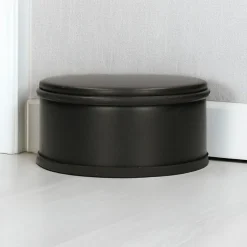 Svenska Living Deurstopper Voor Binnendeuren - Zwart - Rond - 1,2 Kg