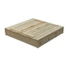SwingKing zandbak Robert hout 120x120x25cm