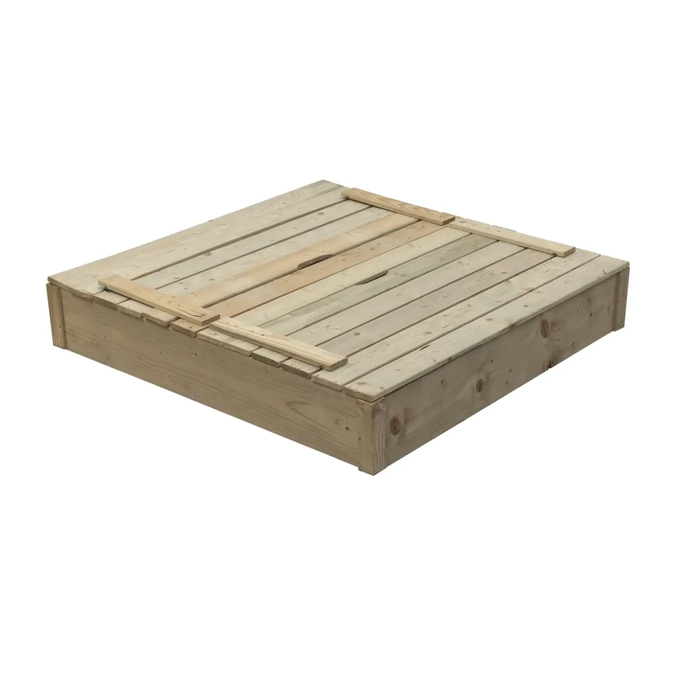 SwingKing zandbak Robert hout 120x120x25cm