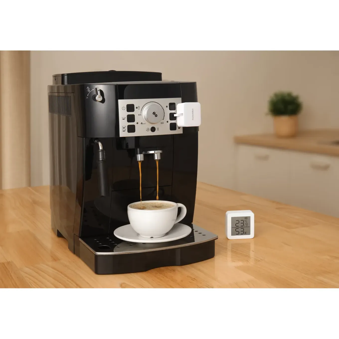 SwitchBot drukknop Hub Bot wit