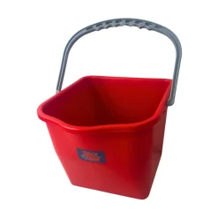 Synx Tools Emmer 15 Liter - Rood - Mopwagen - Werkwagen - Rolemmers
