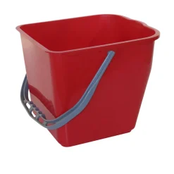 Synx Tools Emmer Rood - Mopwagen - Werkwagen - 10 Liter