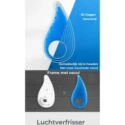 Synx Tools Luchtverfrisser - Frame Met Tape - Mint Geur - Fresh Drop - Met Schroefgaten