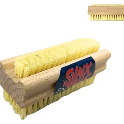 Synx Tools Nagelborstel hout set van 6 stuks - schrobborstels - nagel borstel - Voordeelverpakking