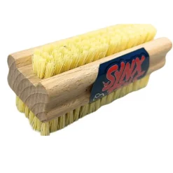 Synx Tools Nagelborstel hout set van 4 stuks - schrobborstels - nagel borstel - Voordeelverpakking