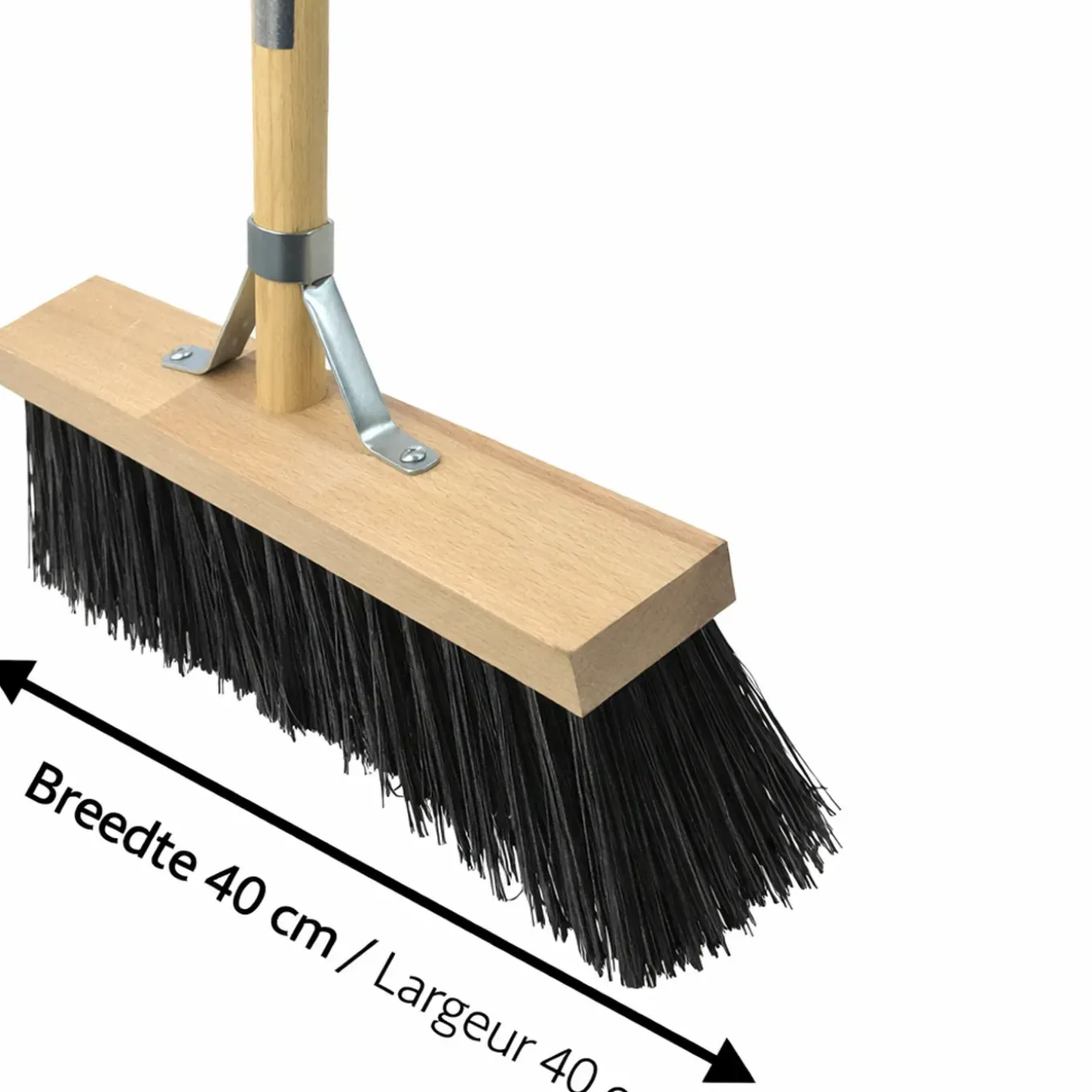 Synx Tools Tuinhark 8 Tanden + Straatbezem 40 Cm Met Steel 150 Cm – Duurzaam Tuingereedschap