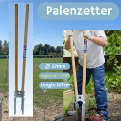 Synx Tools - Voegenmes Rvs + Spear & Jackson Palenzetter - Met 2 Essenhout Stelen