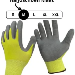 Synx Tools Voegenmes Rvs + Spear & Jackson Spade 120 cm + Tuinhandschoenen M