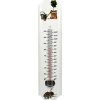 Talen Tools Buitenthermometer - Buiten - Metaal - 30 Cm - Wit