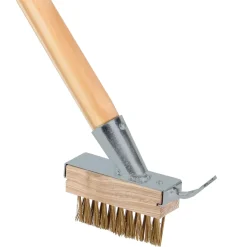 Talen Tools Onkruidborstel met Steel - Messing Haren - Krabhakje - 160cm