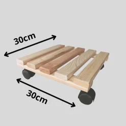 T4All Plantenroller Vuren 300x300mm, 30kg