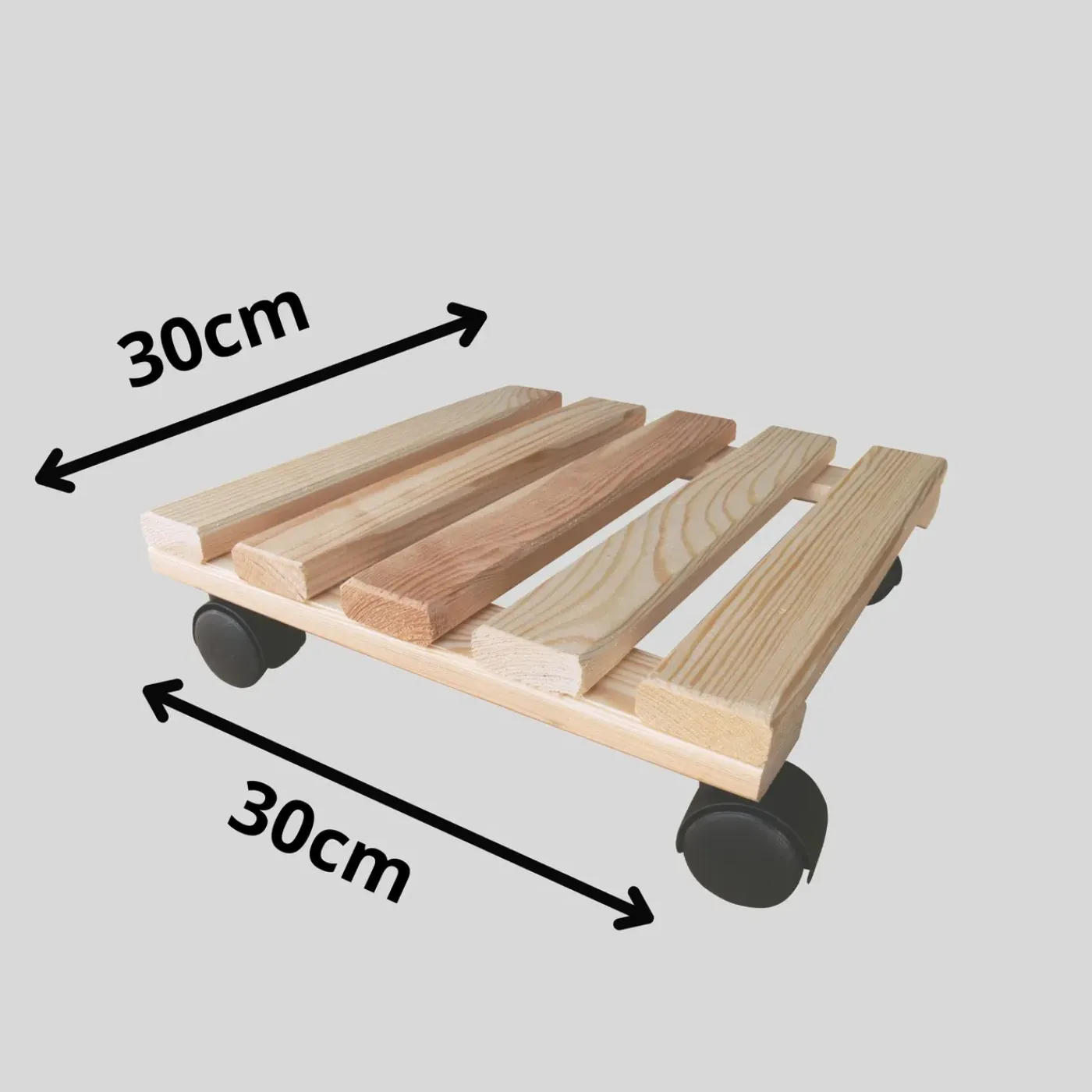 T4All Plantenroller Vuren 300x300mm, 30kg