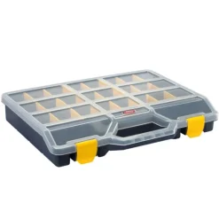 Tayg Assortimentsdoos, Max. 24 Compartimenten, 21 Tussenschotten, 378 Mm X 290 Mm X 61 Mm