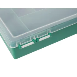 Tayg Assortimentsdoos, 7 Vaste Compartimenten, Transparant Deksel, 250 Mm X 140 Mm X 54 Mm