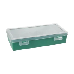 Tayg Assortimentsdoos, 7 Vaste Compartimenten, Transparant Deksel, 250 Mm X 140 Mm X 54 Mm