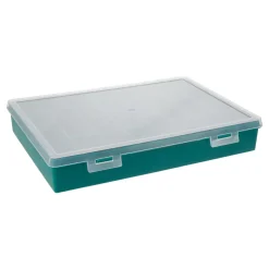 Tayg Assortimentsdoos, 17 Vaste Compartimenten, Transparant Deksel, 330 Mm X 274 Mm X 54 Mm