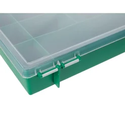 Tayg Assortimentsdoos, 11 Vaste Compartimenten, Transparant Deksel, 290 Mm X 195 Mm X 54 Mm