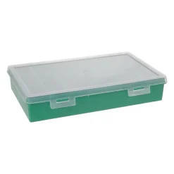 Tayg Assortimentsdoos, 11 Vaste Compartimenten, Transparant Deksel, 290 Mm X 195 Mm X 54 Mm