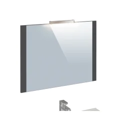 T-Bath badmeubelset Milenio 80cm grijs glanzend