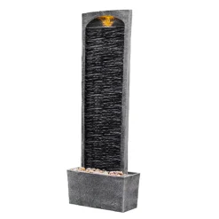 Teamson Home - Waterval Fontein - Led - Grijs - Buiten