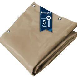 Tecplast Pvc Afdekzeil 3x4 M Donker Beige Lp506mu - Waterdicht