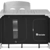 Tectake Aluminium Kampeerkeuken 116 X 52 X 107 Cm - Zwart
