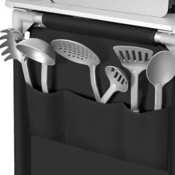 Tectake Aluminium Kampeerkeuken 116 X 52 X 107 Cm - Zwart