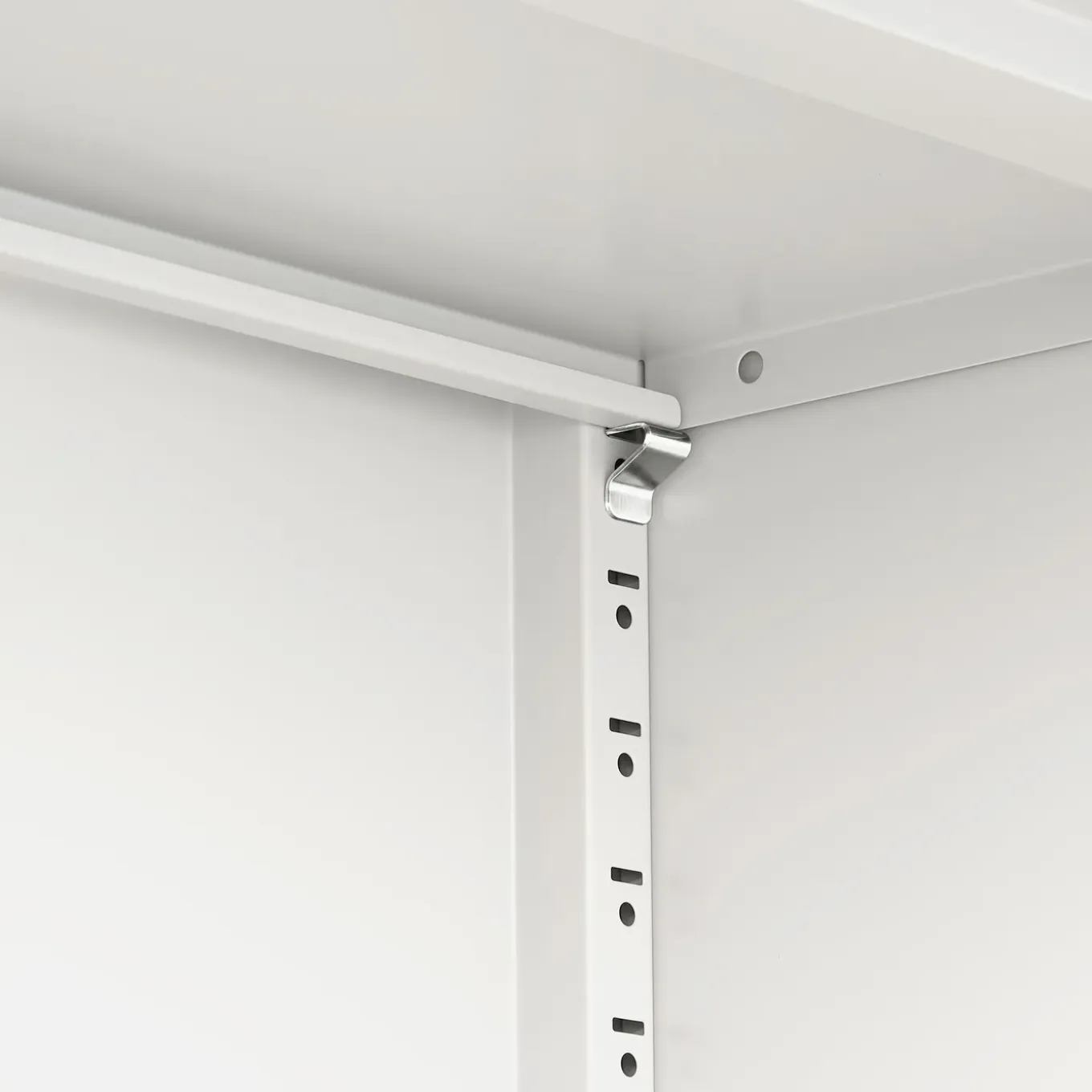 Tectake - Archiefkast - Staal - Grijs - 3 Verstelbare Vakken - Met Slot - 60x40x100cm