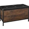 Tectake Bank Met Opbergruimte Calico 81,5x41,5x50,5cm