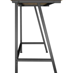 Tectake Bureau Newton 100x50x77cm - Industrieel Licht Hout - Eiken Sonoma