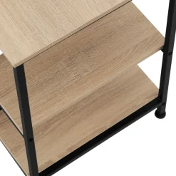 Tectake Bureau Stoke 137x55x75cm - Industrieel Licht Hout - Eiken Sonoma