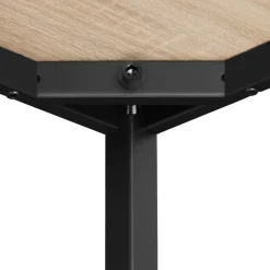 Tectake Bureau Vanport 120x60x75,5cm - Industrieel Licht Hout - Eiken Sonoma