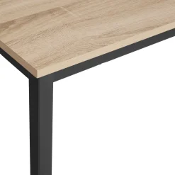 Tectake Bureau Vanport 120x60x75,5cm - Industrieel Licht Hout - Eiken Sonoma
