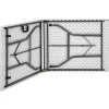 Tectake Campingtafel Opklapbaar 183x76x74cm - Wit