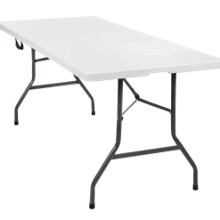 Tectake Campingtafel Opklapbaar 183x76x74cm - Wit